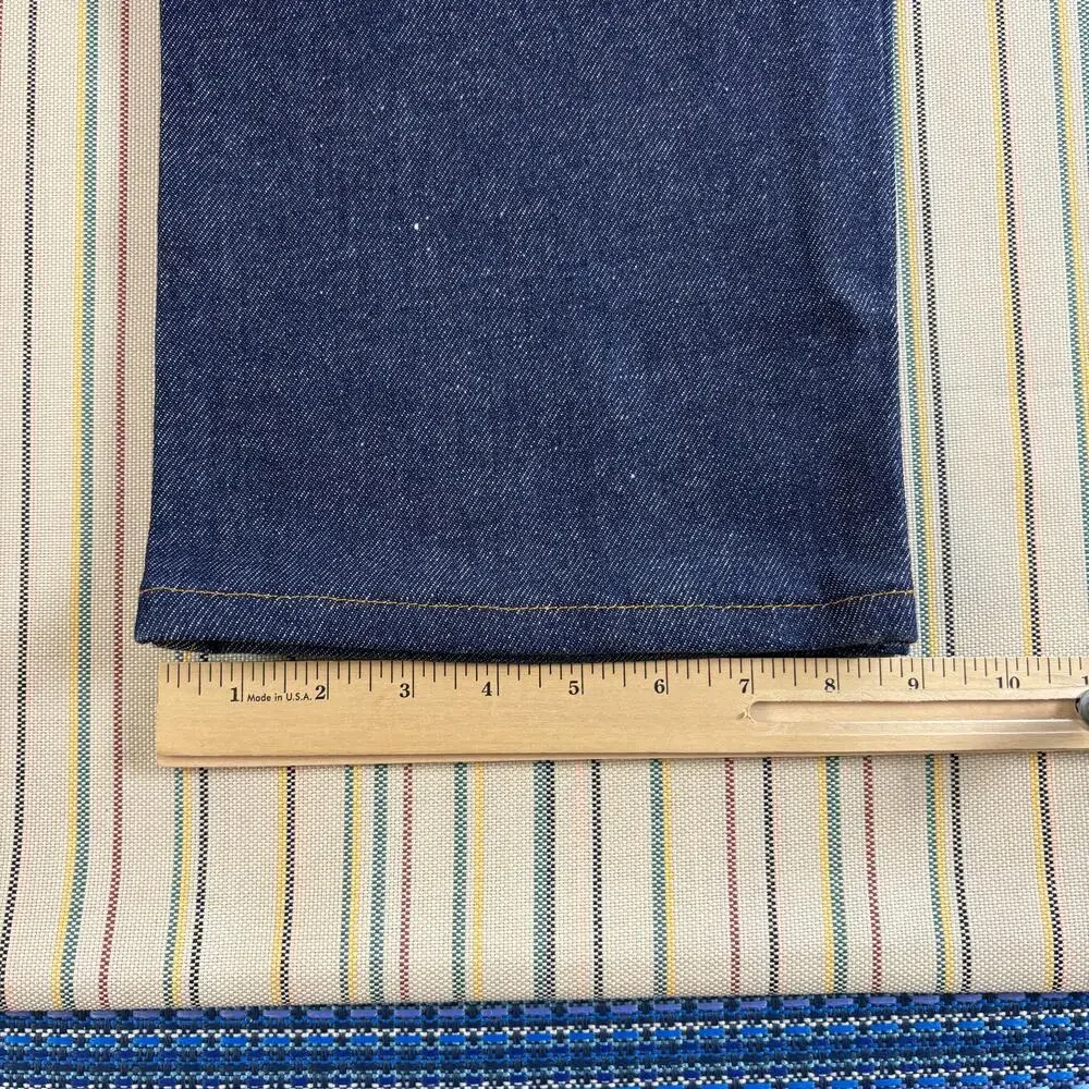 Red Kap Jeans Mens 32x34 Dark Blue Denim Workwear Straight Leg PD52DN2 New